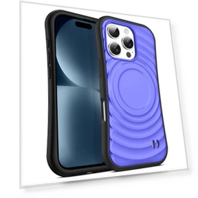 Wavy Curves Texture Slim Anti Drop Case — Phone Accessories, Smartwatch 2025