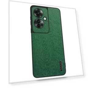 Wood Texture Leather+PC+TPU Hybrid Slim Phone Cover — Protective Covers, Smartwatch 2025