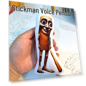 AI Voice Doll Pendant — Dolls & Figures, Toys Space