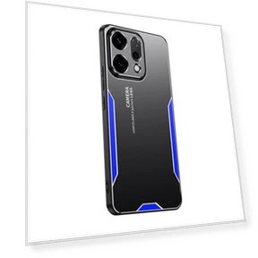 Aluminum Alloy TPU PC Back Cover Phone Case — Back Covers, Smartwatch 2025