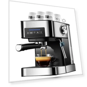 Automatic Espresso Machine with Milk Frother — Coffee & Espresso Combos, First choice