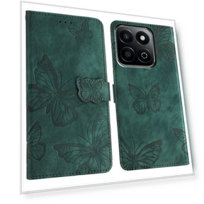 Butterfly Design Flip Wallet Phone Case — Flip Cases, Smartwatch 2025