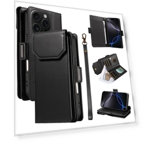 Case with Multi-Card Holder and Strap — Phone Accessories, Smartwatch 2025