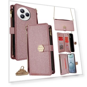 Cross Texture PU Leather+TPU Wallet Case with Strap — Basic Cases, Smartwatch 2025