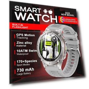 Dual-Band Satellite GPS Smart Watch — Smartwatches, SAMS Online