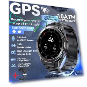 Dual-Band Satellite GPS Smartwatch — Smartwatches, PRISMA