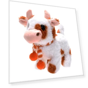 Electric Plush Toy Walking Interactive Cow — Interactive, Party&Festival Supplies