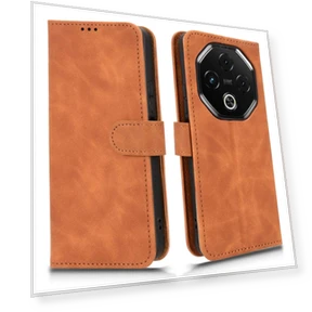 Leather Case Skin Feel Anti Drop Wallet Flip Phone Cover — Flip Cases, Smartwatch 2025