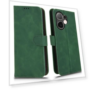 Leather Case Skin Feel Anti Drop Wallet Flip Phone Cover — Flip Cases, Smartwatch 2025