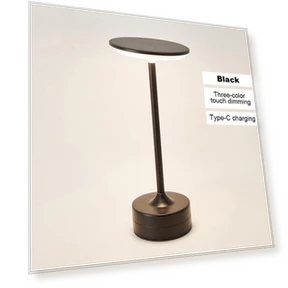 LED Desk Lamp with Touch Control and Night Light — Study & Desk Lighting, HOMZY