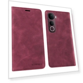 Magnetic Closure RFID Blocking Wallet Stand Leather Phone Cover — Smartwatch Protectors, Smartwatch 2025