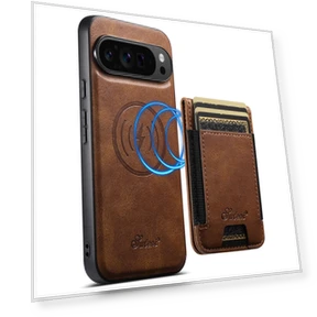 MagSafe Compatible Phone Case with Card Holder & Kickstand — Phone Accessories, Smartwatch 2025