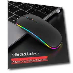 Silent Wireless Rechargeable Mouse — Mouse Pads, the BAY