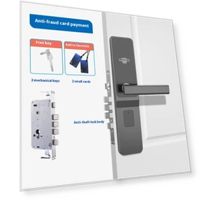 Smart Door Lock with Temporary Password and Bluetooth Remote — Smart Home Security, Lucky Lemon