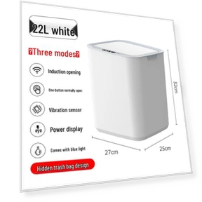 Smart Induction Trash Can — Waste Management Solutions, 16Double8