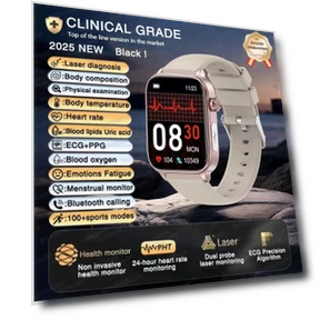 Smart Watch with ECG+PPG and AI Health Diagnostics — Smartwatches, PRISMA