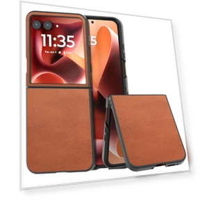 Textured Cow Leather Shockproof Case — Basic Cases, Smartwatch 2025