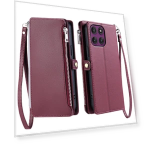 Wallet Phone Cover with Wrist Strap — Basic Cases, Smartwatch 2025