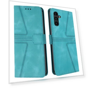 Triangle Imprinted Anti-Scratch Phone Wallet Cover — Basic Cases, Smartwatch 2025