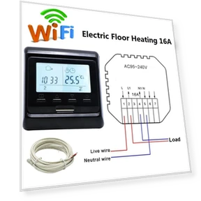 Wi-Fi Smart Thermostat — Home Climate Control, Minco Thermostatic