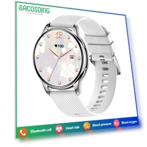 Women's Elegant Fully Touchscreen Sports Fitness Watch — Smartwatches, SACOSDING