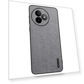 Wood Texture PU Leather Coated PC TPU Phone Cover — Phone Accessories, Smartwatch 2025