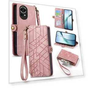 Zipper Wallet Case with Strap — Flip Cases, Smartwatch 2025