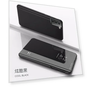 Smart Mirror Leather Flip Phone Case with Stand — Flip Cases, case-A1