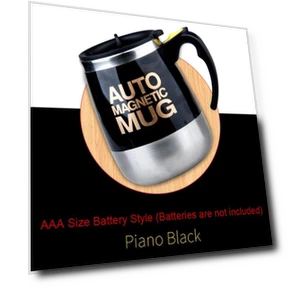 Automatic Magnetic Mixing Mug — Beverage Warmers, DC-HOME-4
