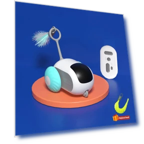 Automatic Moving Toy Car for Cats and Dogs — Interactive Animal Companions, sunshine888