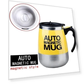 Automatic Self-Stirring Magnetic Mug — Beverage Warmers, TOP HOME