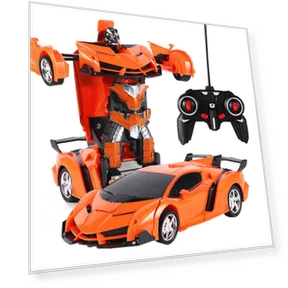 Electric Remote Control Car with Deformable Robot Feature — Remote Control Cars, Ice Beauty