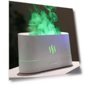 Humidifier with Colorful Flame — Air Moisturizers, Dangerous