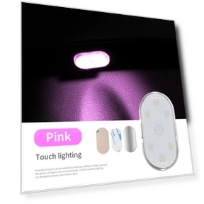 LED Touch Sensor Multicolor Car Roof Light — Light Kit, A Auto Parts Mall