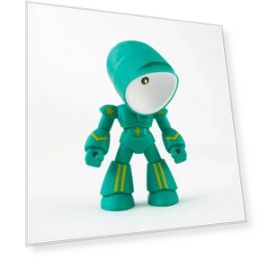 Mini Desk Lamp with Cute Robot Hero Design — Study & Desk Lighting, Cosy Homes