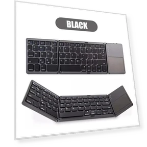 Mini Foldable Keyboard with Touch Panel — Keyboards, Chic Interiors