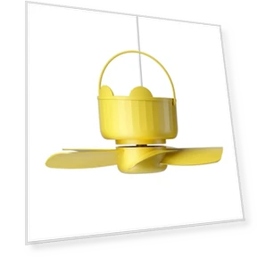 Portable Ceiling Fan with Remote Control — Portable Cooling Solutions, Bai Fen Bai Electronic