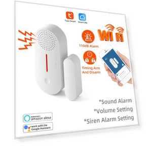 Smart Door and Window Sensor — Smart Home Security, Super Dream Home