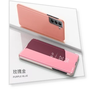 Smart Mirror View Leather Flip Stand Case — Phone Accessories, case-A1