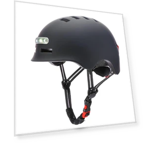 Smart Skateboard Bicycle Helmet with Lights — Children's Cycling Helmets, Leisure outdoor