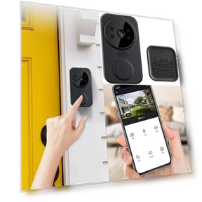 Smart Wireless Remote Video Doorbell — Smart Home Security, new boy 02