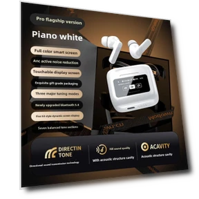 Wireless Bluetooth Headphones with Noise Cancelling — In-Ear Headphones, QUEED