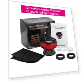 Wireless Vacuum Cupping Gua Sha Massage Device — Massage Equipment, Refreshing Home