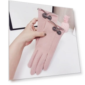 Women's warm cycling gloves with butterfly — Gloves, Exquisite Co., Ltd.