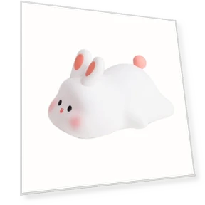 Adorable Rabbit Night Light — Night Lights, Amusedly