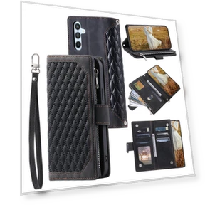 Anti-Dust PU Leather Phone Case with Strap — Smartwatch Protectors, Smartwatch 2025