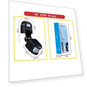 Automatic Wall Mount LED Light Motion Sensor — Motion Sensors, InneteVigo