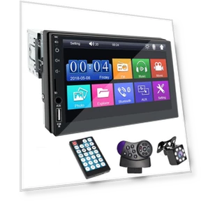 Car Radio Receiver with MP5 Player and Touchscreen — Stereo Receivers, Hippcron
