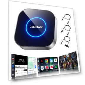 CarPlay AI Box with Android App Video Playback — In-Dash, DOKI DOKI MARKET