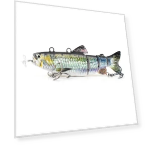 Intelligent Automatic Swimming Lure — Artificial Bait, 16Double8